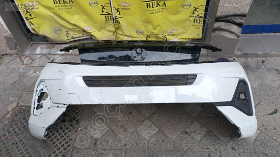 OPEL COMBO E ÖN TAMPON DOLU BEYAZ ÇIKMA ORJİNAL YEDEK PARÇA