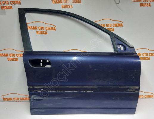 volvo s60 2001 2009 orijinal sağ ön kapı mavi az hasarlı