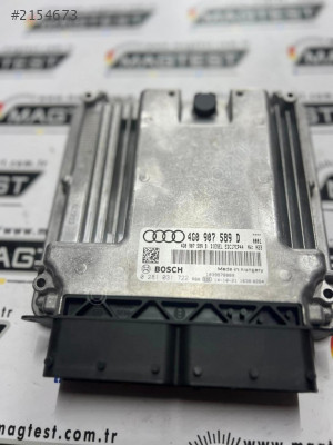 4G0907589D 0281031722 AUDI A6 3.0TDI Bi-Turbo MOTOR BEYNİ