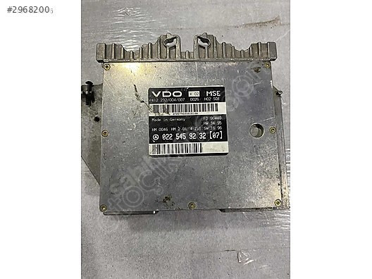 MERCEDES W210 E200 ORJ. MOTOR BEYNİ -0225459232