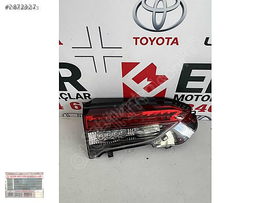 TOYOTA RAV-4 SOL İÇ STOP ÇIKMA ORJİNAL YEDEK PARÇA 20-23