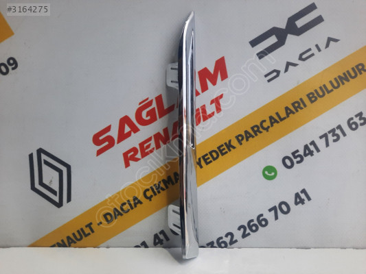 Megane 4 Sıfır Ön Çamurluk Çıtası Sol Krom 990430979R