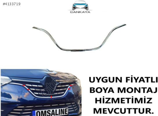 MEGANE IV ÖN PANJUR ALT NİKELAJI 2021-> sıfır  623851530R