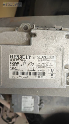 8200 563 368 0 285 001 510 RENAULT CLİO İÇİN AİRBAG BEYNİ