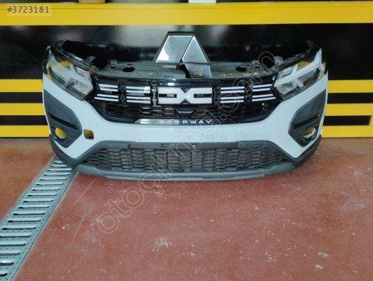 DACİA SANDERO STEPWAY JOGGER ÖN TAMPON DOLU BEYAZ ORJ RENKAY OTO