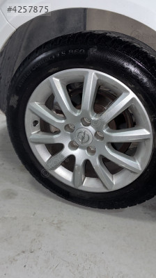 Opel astra h 16 jant lastik takım