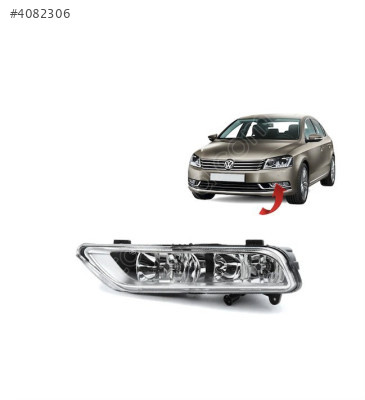 3AA941661G VW PASSAT 11-14 SOL SİS FARI ÇİFT DUY