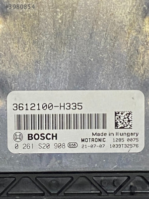 VW Atlas 3.6 V6 0261S20908 0261S20908 ME17.8.35 ECU MOTOR