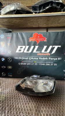 Skoda rapid sol ön far ledli 5jb941015b orjinal çıkma parça