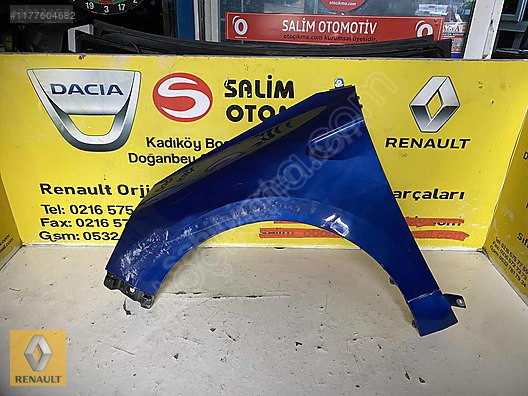 631016982R RENAULT CLIO 5 ÇIKMA ORJINAL SOL ÖN ÇAMURLUK VE DİĞE