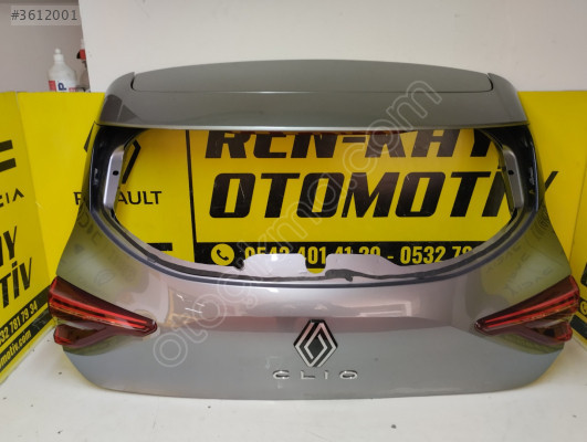RENAULT CLİO 5 BAGAJ KAPAĞI GRİ ORJ ÇIKMA RENKAY OTO KOCAELİ