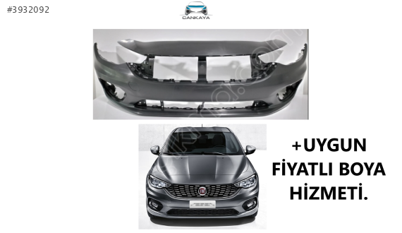 FİAT EGEA 2014+ ÖN TAMPON 1. KALİTE (735637885)+BOYA 3500 TL