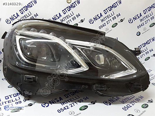 MERCEDES E SERİSİ E350 W212 MAKYAJLI LEDLİ SAĞ FAR A2129063203