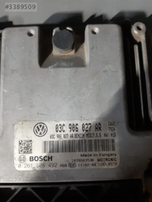 03C 906 027 AR- 0261 S06 492 MED17.5.5 VW GOLF MOTOR BEYNİ