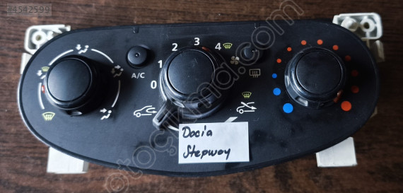 DACİA SANDERO STEPWAY KLİMA KONTROL PANELİ