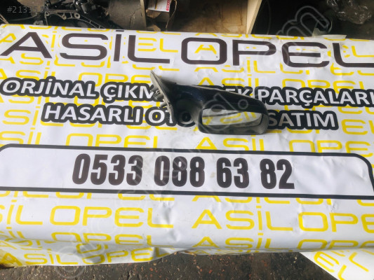 Opel astra g sağ dikiz aynası çıkma orjinal muayyer.
