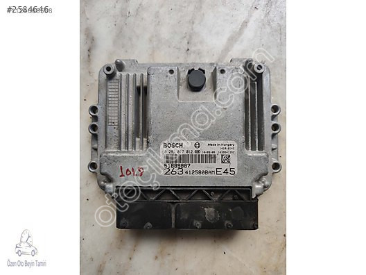 Fiat Doblo 1.6 Motor Beyni 51889887 - 0281017012 - 0 281 017