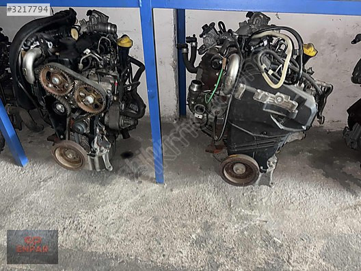 Megane 3 1.5 dci 90 hp çıkma motor