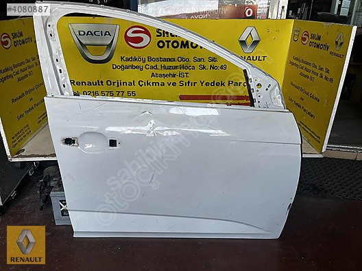 RENAULT MEGAN 4 ÇIKMA ORJİNAL SAĞ ÖN KAPI VE DİĞER PARÇALARI