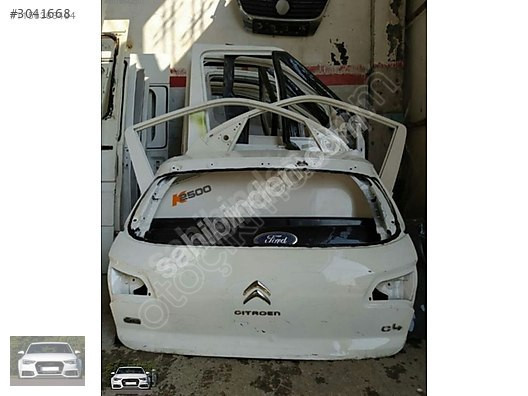 Citroen C4 bagaj kapağı