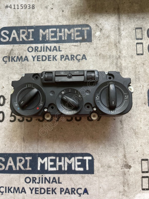 ÇIKMA VW JETTA 1K0 820 047 FJ 1K0820047FJ KLİMA KONTROL PANELİ