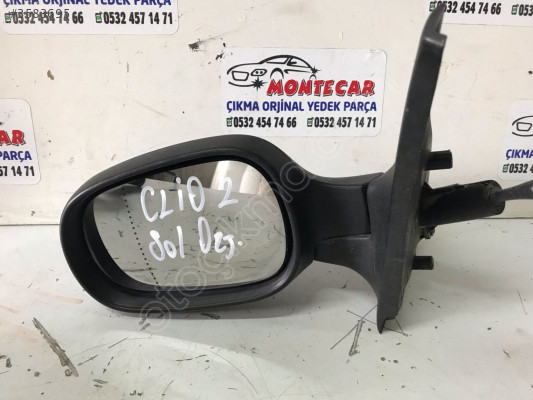 RENAULT CLİO 2 SOL AYNA ORJİNAL ÇIKMA MONTECAR 2
