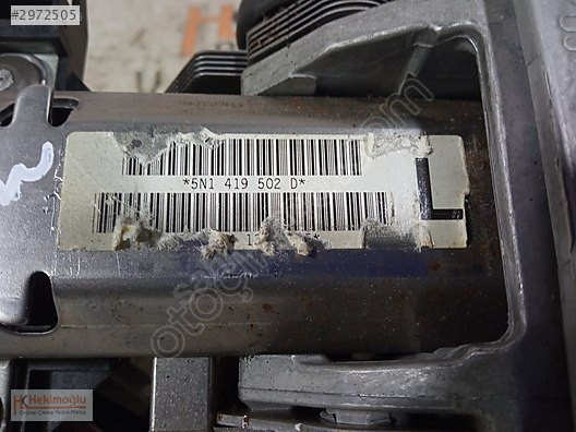 VW TİGUAN 09-16 DİREKSİYON KOLONU MİLİ MAFSALI VE KONTAĞI 5N1 41