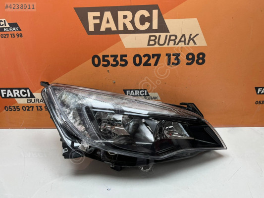 ASTRA J HALOJEN SAĞ FAR SIFIR İTHAL DÜZ ZEMİN