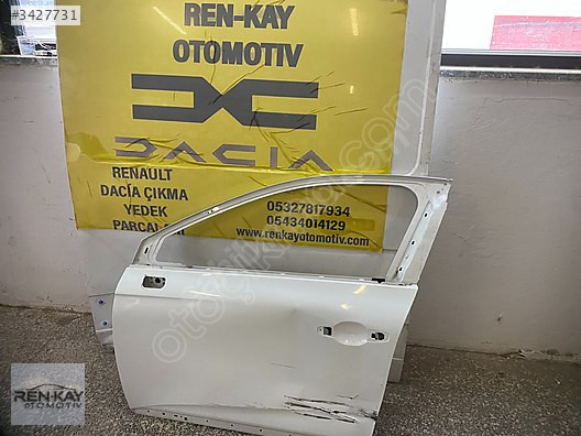 801117899R RENAULT CLİO 5 SOL ÖN KAPI ORJ RENKAY OTO KOCAELİ