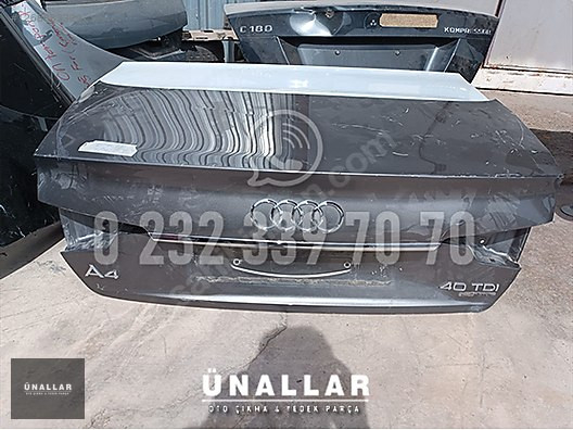 AUDİ A4 BAGAJ KAPAĞI ve TÜM AKSAMLARI | ÜNALLAR OTO ÇIKMA |