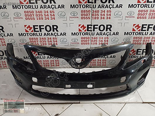 TOYOTA COROLLA ÖN TAMPON ÇIKMA ORİJİNAL PARÇA 2007-2010