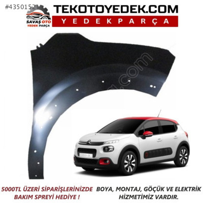 C3 ÖN ÇAMURLUK SAĞ SOL 2016 VE ÜZERİ / KAMPANYA