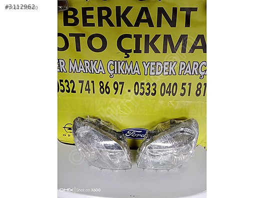 Fiat Doblo2 orijinal sağ sol far takım