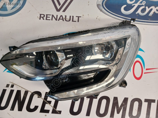 RENAULT MEGANE 4 SOL ÖN FAR  KROM ÇERÇEVELİ ORJİNAL ÇIKMA