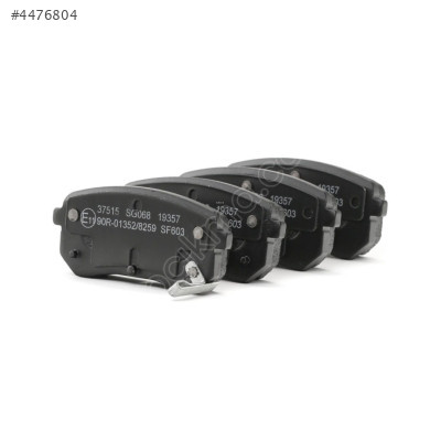 RECOVER FREN BALATA ARKA IKAZLI HYUNDAI I10 (PA) 1.1i 12v 2008-20