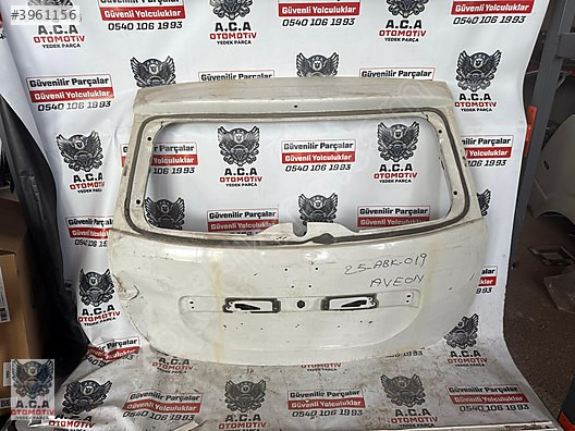 DACİA DUSTER ÇIKMA ORJİNAL TERTEMİZ ARKA BAĞAJ KAPAĞI