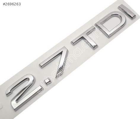 AUDI A4 A5 A6 05-13 ARKA BAGAJ 2.7 TDI YAZISI 4F0853743C 2ZZ