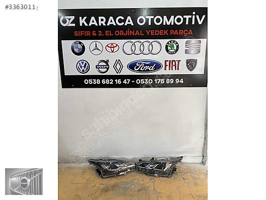 2019-2024 TOYOTA COROLLA ÇIKMA ORJİNAL TAKIM LEDLİ ÖN FAR