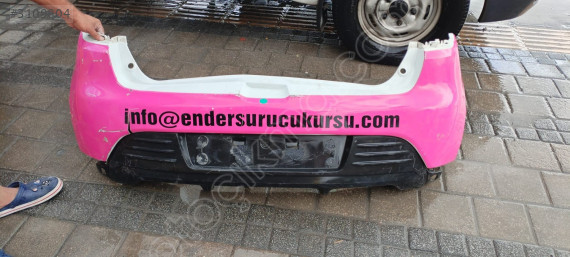RENAULT CLIO 4 ÇIKMA ARKA TAMPON ORJİNAL