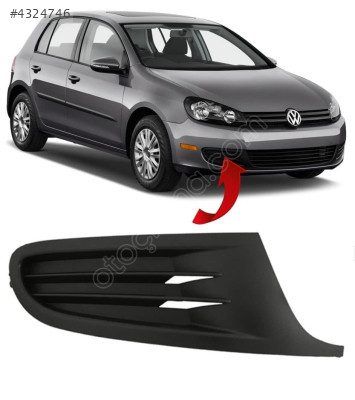 Vw Golf 6 Sağ Sis Kapağı Sissiz 2009-2013 5K0853666A