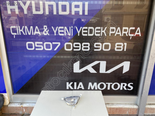 HYUNDAİ İ20 2020-2023 SOL SİS FARI ORİJİNAL ÇIKMA YEDEK PARÇA