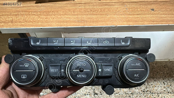 2015-2020 WV PASSAT B8 KOLTUK ISITMALI KLİMA KONTROL PANELİ