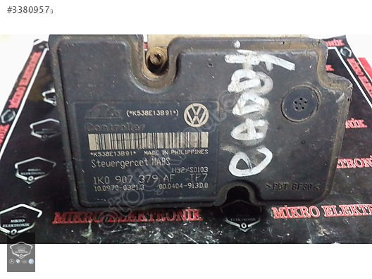 VW GOLF Caddy Audi Seat ABS BEYNİ 1K0907379AF - 1K0 907 379 AF