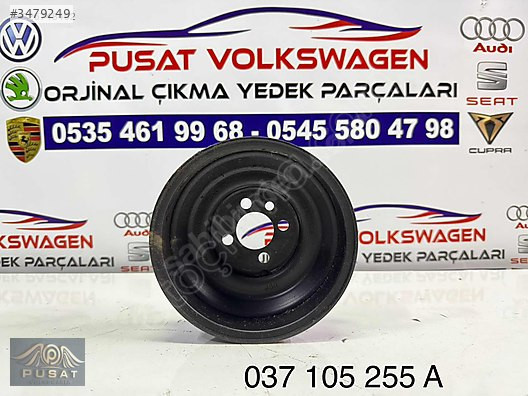 VOLKSWAGEN GOLF VENTO ÇIKMA ORJİNAL KRANK KASNAGI 037 105 255 A