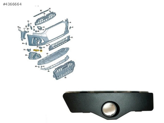 ÖN TAMP.PANJUR BRAKET YUVASI SAĞ S-LİNE A4 2020- SIFIR