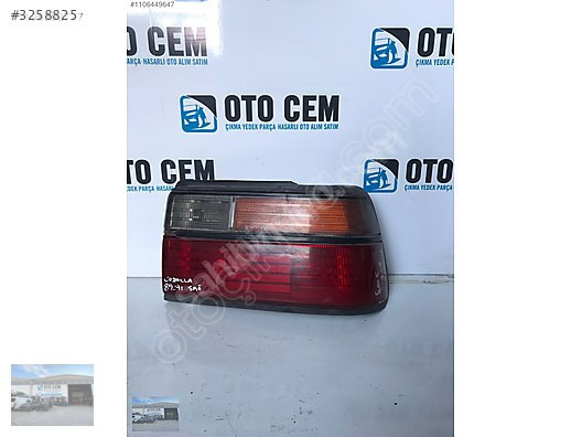 OTO CEMDEN ÇIKMA TOYOTA COROLLA AE92 SAĞ STOP