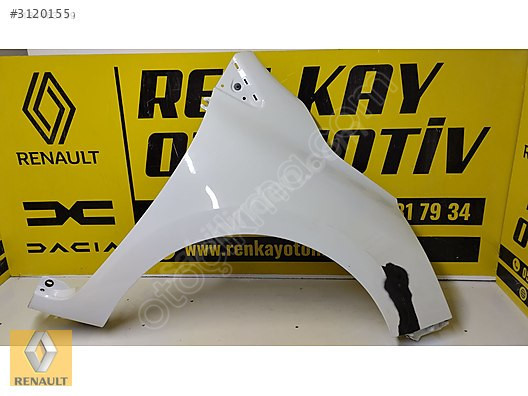 631009436R RENAULT CLİO 4 SAĞ ÖN ÇAMURLUK ÇIKMA ORJ RENKAY OTO