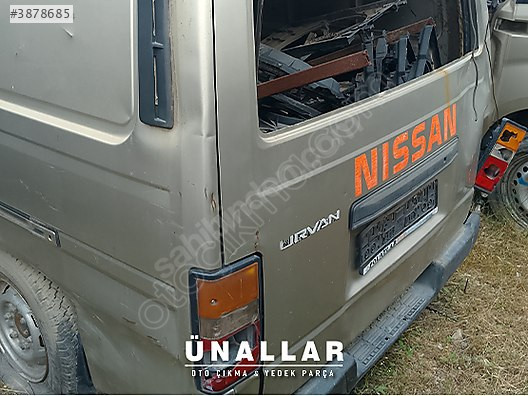 NİSSAN URVAN BAGAJ KAPAĞI ve TÜM AKSAMLARI | ÜNALLAR OTO ÇIKMA |