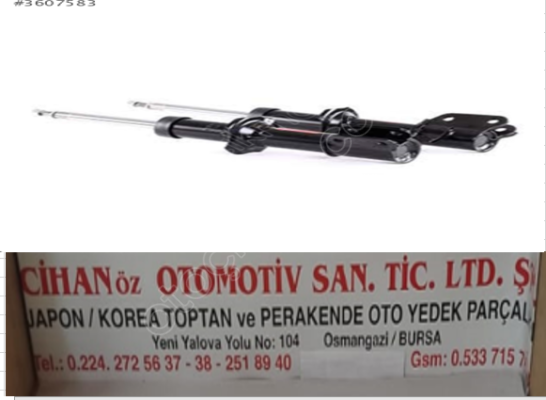 SUZUKİ ALTO KYB ÖN AMORTİSÖR SAĞ-SOL2004 VE SONRASI TAKIM FİYATI;