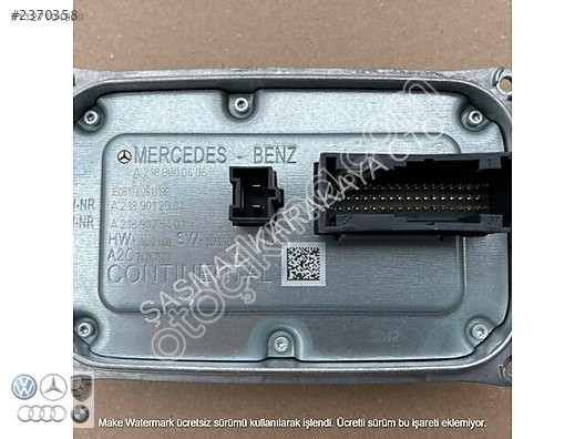 C Sınıfı W204 2008-2010 A2048700326 XENON FAR BEYNİ KODL